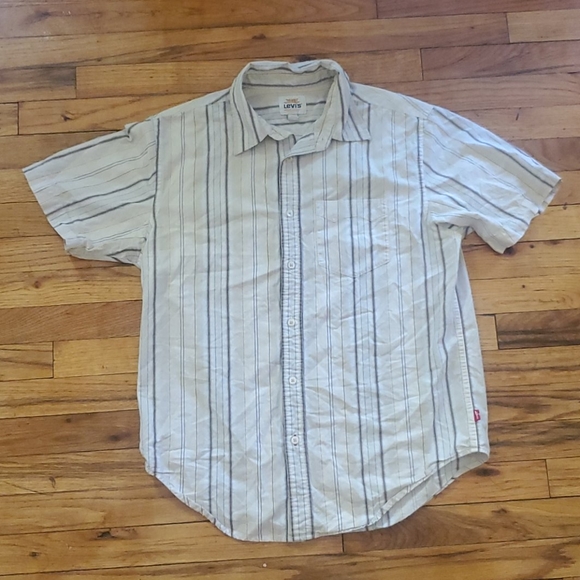 vintage levis button up shirt